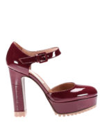 Decollete DOrsay in vernice