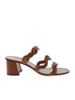 Sandali con bande a onde