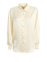 Camicia in raso di seta