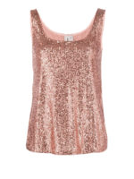 Top paillettato