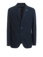 Giacca in cotone misto lino