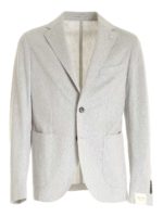 Giacca due bottoni grigio chiaro