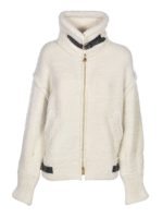 Giubbino bianco con cinturini