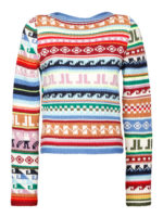 Maglione con motivo ricamato