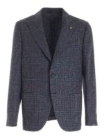 Giacca Principe di Galles blu