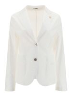 Blazer in cotone stretch