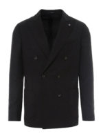 Blazer in lana stretch