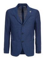 Blazer monopetto con tre bottoni