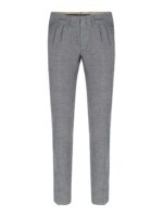 Pantaloni in cotone misto lino