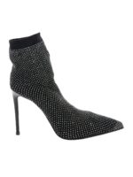 Stivaletto Gilda nero con strass