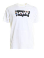 T-shirt con logo floreale