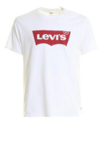 T-shirt girocollo con stampa logo