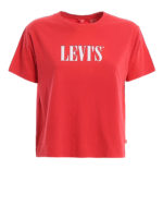 T-shirt over tinta in capo con stampa logo