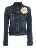 Giubbotto in denim slavato