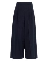 Pantaloni gamba larga blu