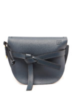 Borsa a tracolla Gate in pelle martellata