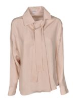 Camicia con nastro color Pale Salmon