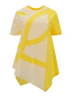 T-shirt in cotone effetto sovrapposto