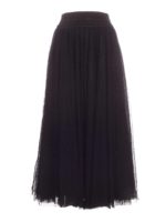 Gonna lunga in tulle nera