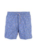 Boxer da mare in stampa Boat Toy azzurri