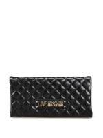 Pochette matelasse nera