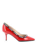 Decollete in pelle verniciata