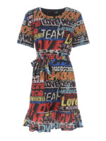 Abito con stampa Logo Racing