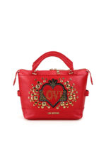 Borsetta a spalla in ecopelle decorata