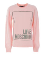 Felpa Love Moschino in cotone