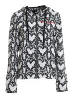 Felpa in stampa pitone