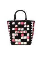Borsa a mano Crossword Bibi nera e bianca