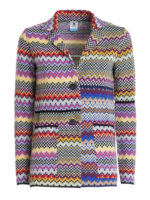 Blazer in misto cotone e lana