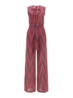 Tuta con motivo chevron