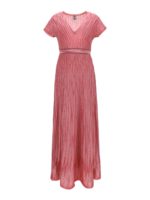 Abito in lurex a righe