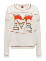 Felpa in cotone con ricamo M