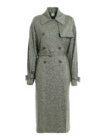 Trench in viscosa e lurex