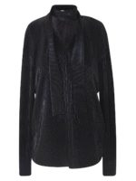 Camicia alla Lavalliere nera