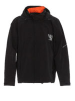 Giacca in tessuto tecnico con logo