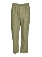 Pantaloni joggers con logo sul retro verdi