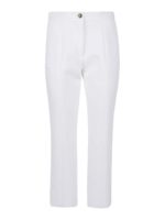 Pantalone a gamba dritta in cady