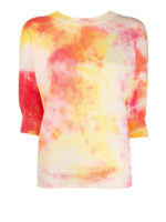 Maglia con motivo tie dye