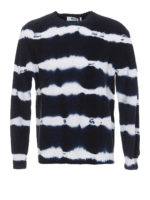 Pull a righe effetto tie dye