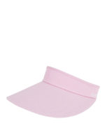 Visiera in cotone con logo