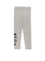 Leggings grigi logo