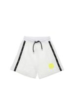 Bermuda bianchi in felpa