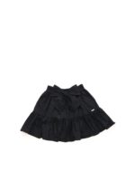 Gonna corta con fiocco nera