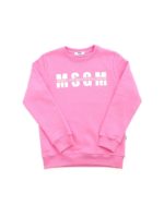 Felpa Never Look Back Its All Ahead rosa