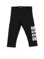 Leggings logo neri