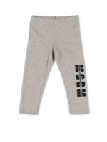 Leggings logo grigi