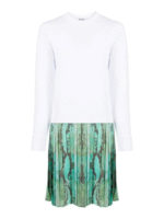 Abito con gonna pitonata